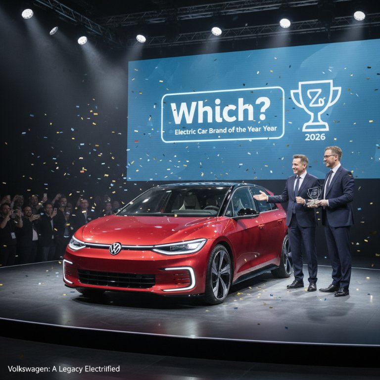 Volkswagen's Electrifying Comeback: 'Electric Car Brand of the Year' Solidifies ID. Lineup's Market Dominance