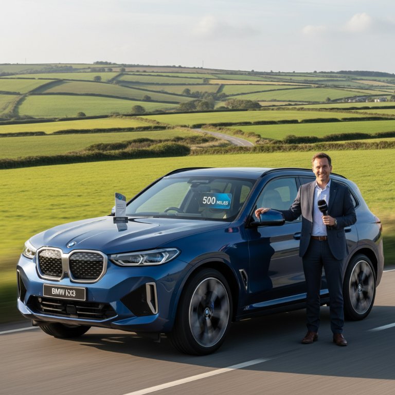 BMW iX3 Shatters Range Barriers with Jaw-Dropping 500-Mile Claim, Redefining Mainstream EV Expectations
