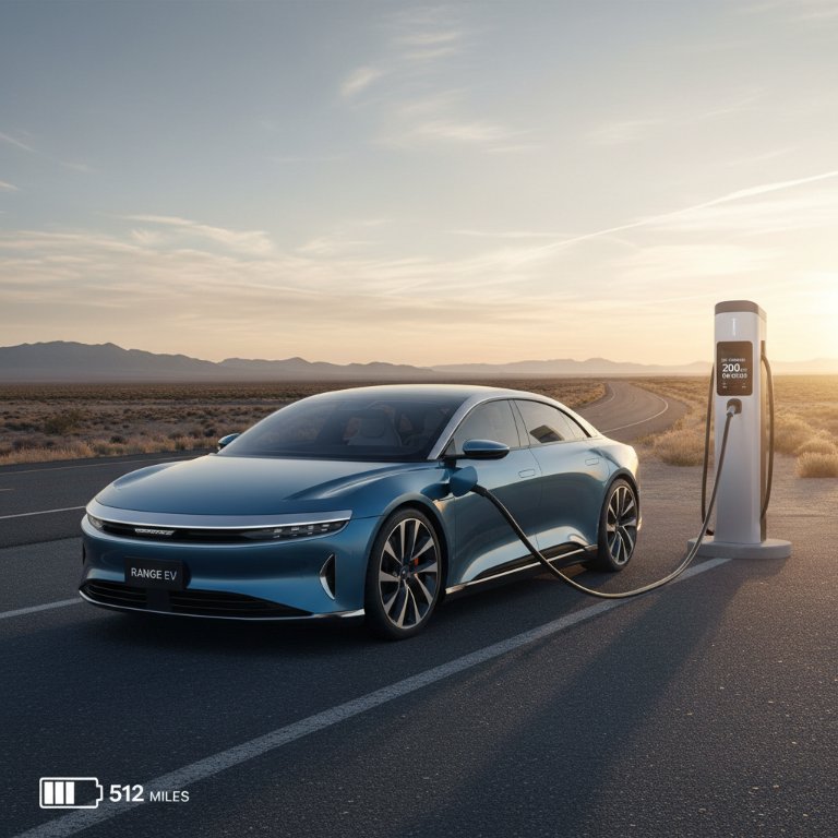 Lucid Air Grand Touring Obliterates Range Anxiety with EPA-Estimated 512 Miles, Redefining EV Road Trips