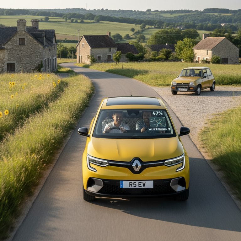 Renault 5 Redefines EV Value: Strong Resale Signals a Design-Led Market Shift