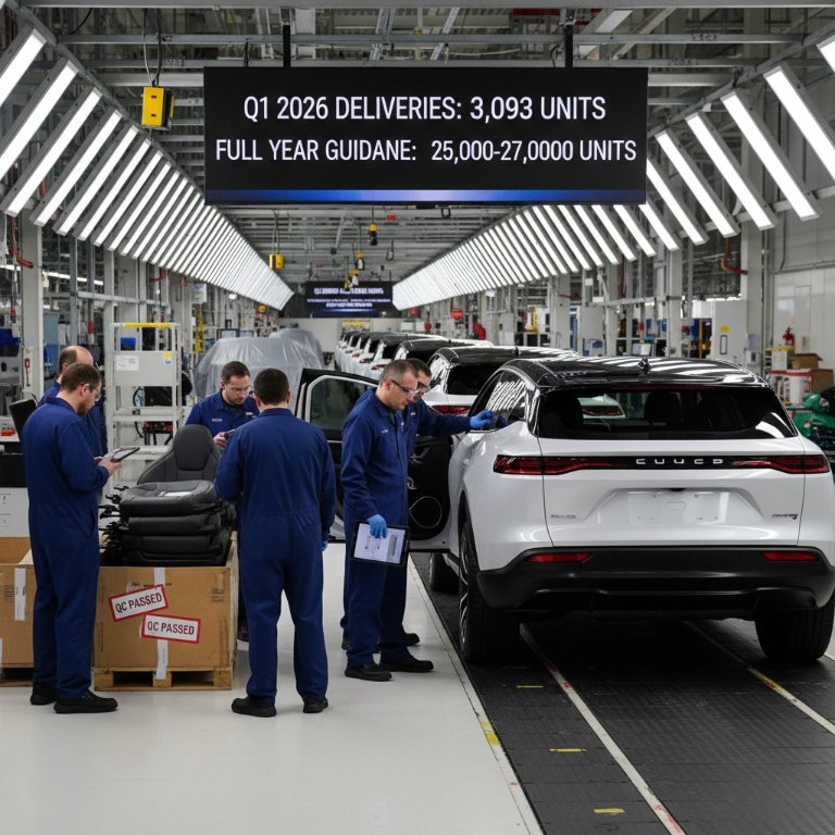 Lucid's Q1 Delivery Stumble: Gravity's Supplier Snag Puts 2026 Production Target Under Intense Scrutiny