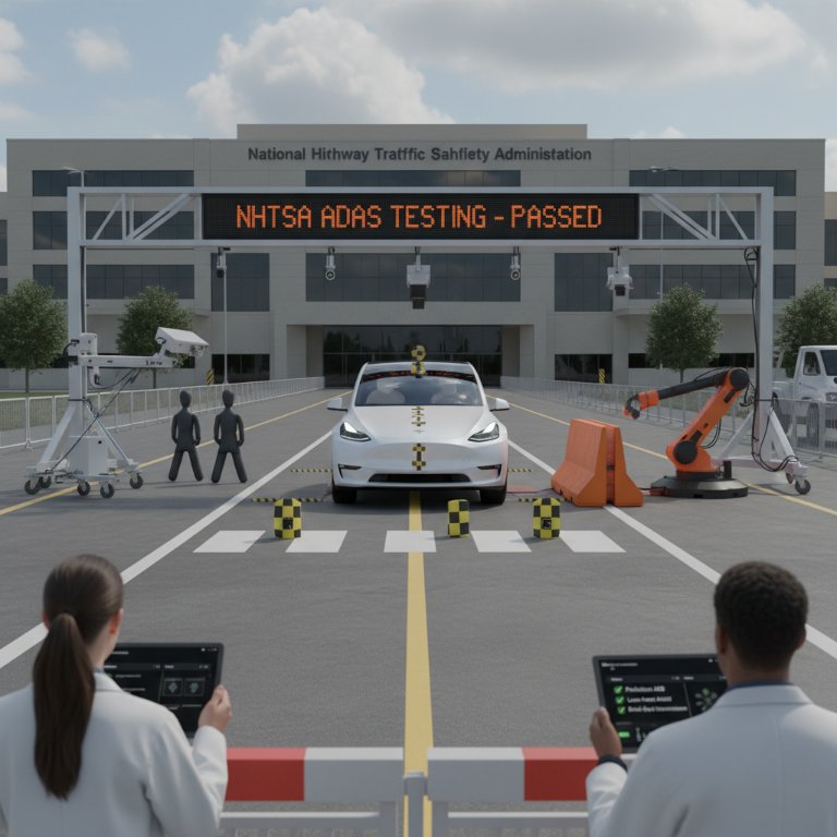 Tesla Model Y Achieves Historic First in NHTSA's Groundbreaking ADAS Tests, Reshaping Automotive Safety Landscape