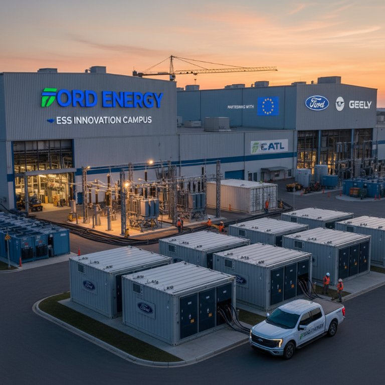 Ford's $6 Billion Battery Retreat: A Radical Pivot Towards ESS and Chinese Alliances