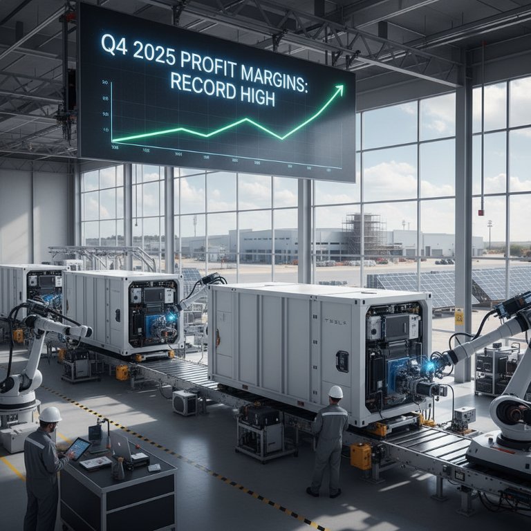 Tesla's Energy Ascendancy: Record Profits and 50 GWh Megapack Expansion Redefine the Future Grid