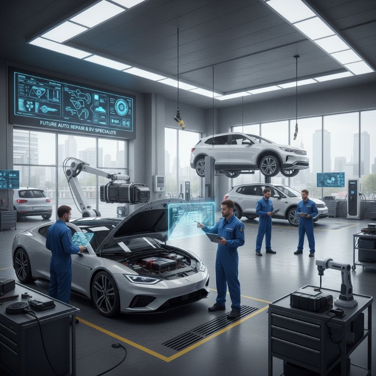 The EV Tsunami Hits the Service Bay: Specialization is the New Imperative for Auto Repair
