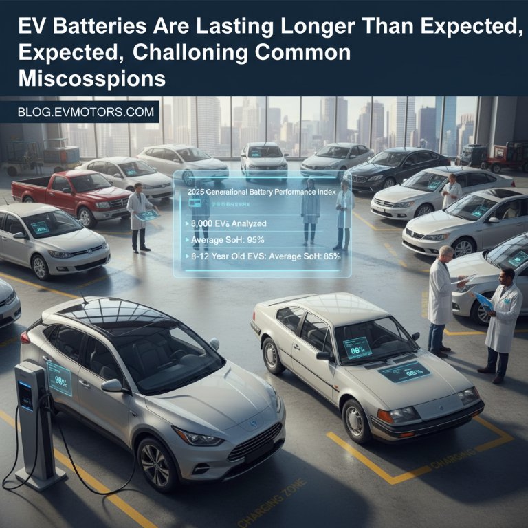 Decisive Study Shatters EV Battery Longevity Fears, Paving Way for Accelerated Adoption