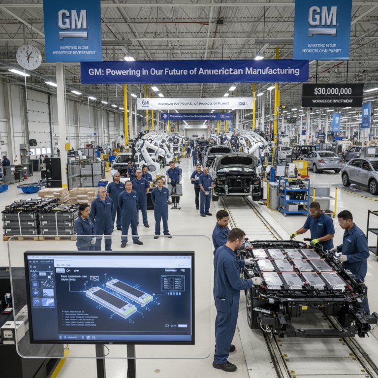 GM Declares Independence: Strategic North American Battery Push and Workforce Revitalization Pave Way for EV Future