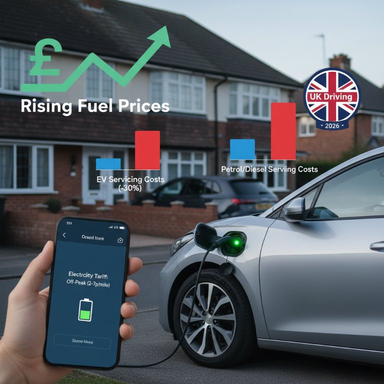 UK Drivers: EVs Decisively Win the Cost Battle in 2026, Even as Fuel Prices Soar