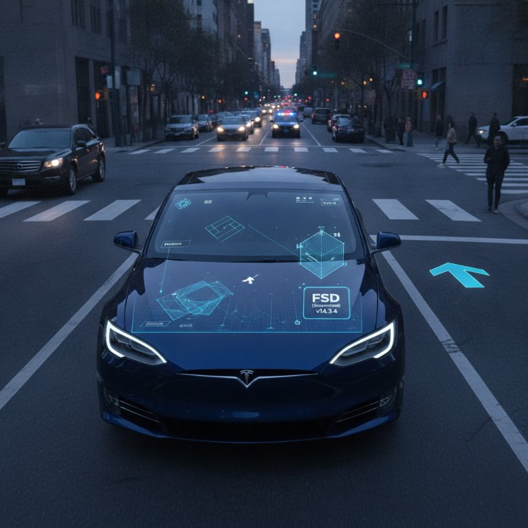Tesla FSD v14.3.4 Unleashes AI Overhaul: Faster Reactions, Sharper Vision Accelerate Robotaxi Drive
