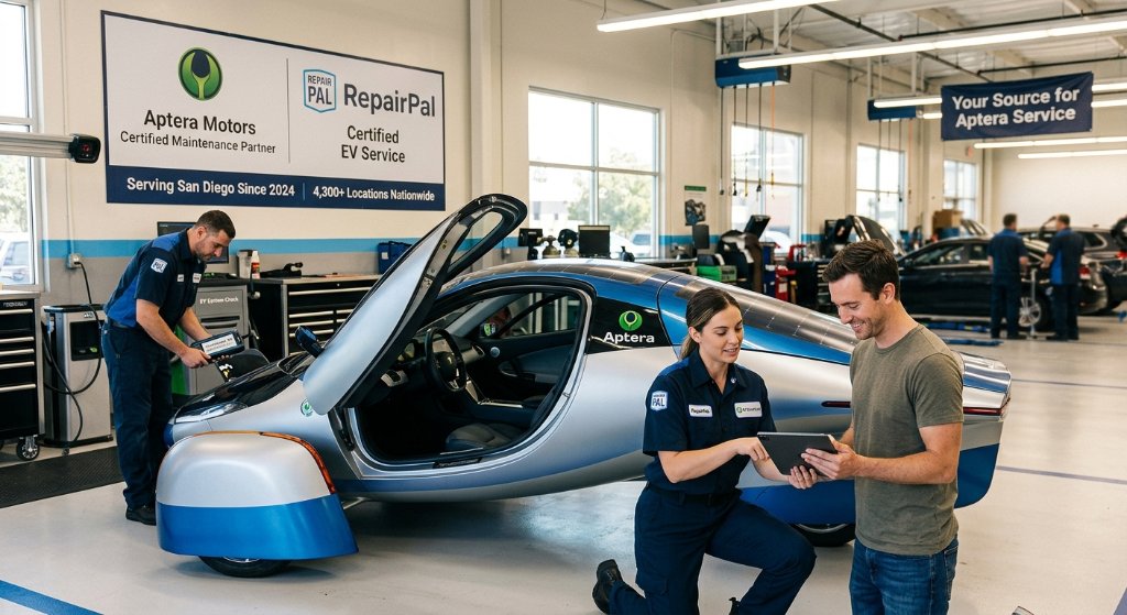 Aptera Cracks the Service Conundrum: Nationwide RepairPal Network Solves the Solar EV 'Service Desert'