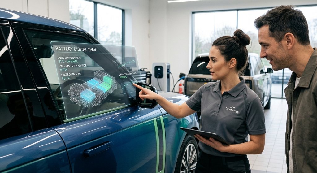 Range Rover Electric Fights Reliability Demons With Real-Time 'Battery Digital Twin' Tech