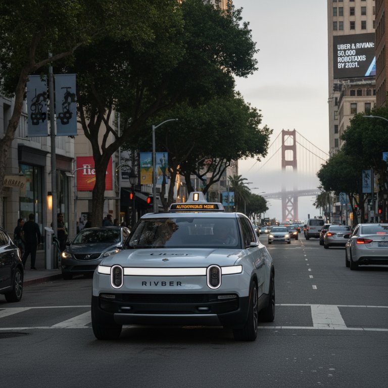 Uber and Rivian Forge $1.25 Billion Autonomous Alliance: A Bold Bet on the R2 Robotaxi