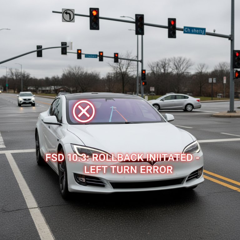 Tesla Pumps Brakes on FSD 10.3: Autonomous Ambitions Hit Another Snag