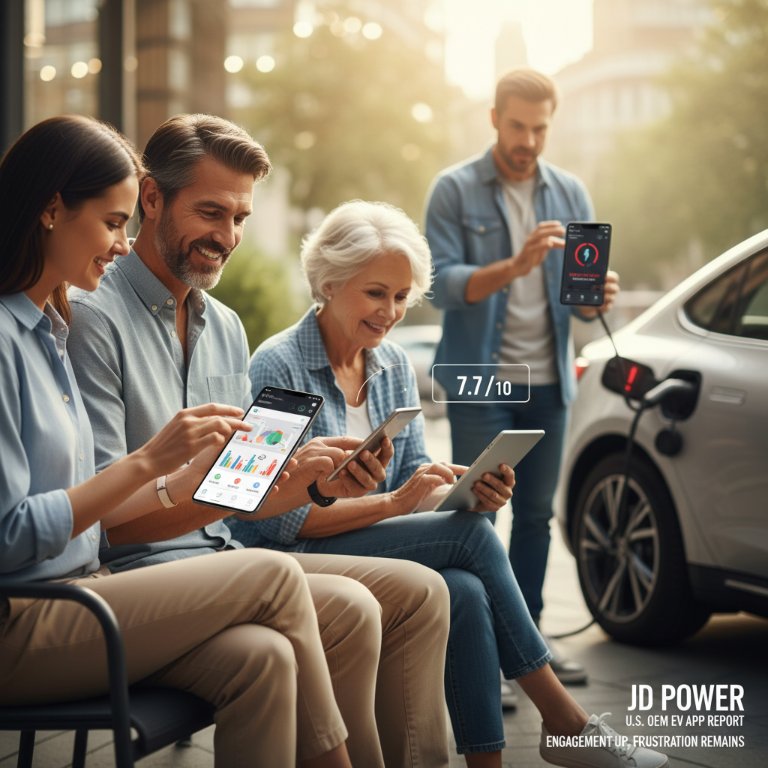EV App Engagement Soars, But Stability Remains the Ultimate Differentiator: A New Era for Automakers