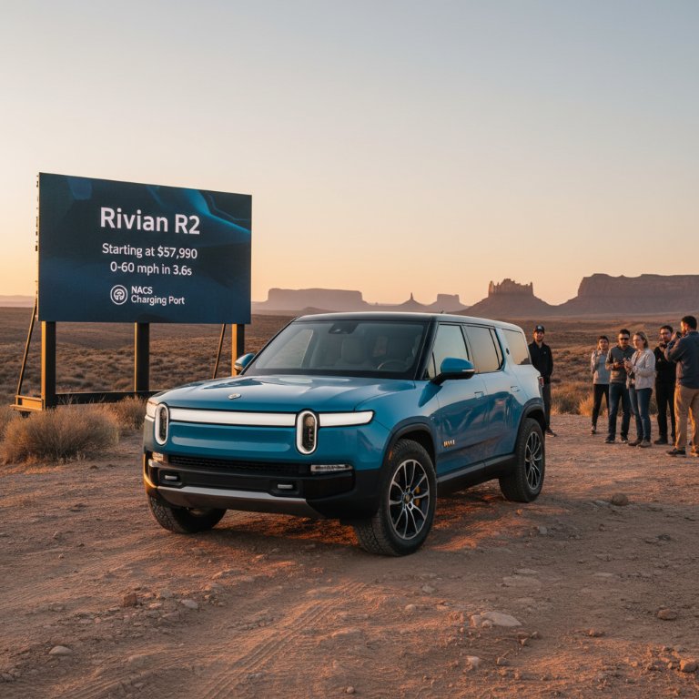 Rivian Unleashes R2: A Sub-$60K Challenger Poised to Disrupt Mainstream EV Dominance