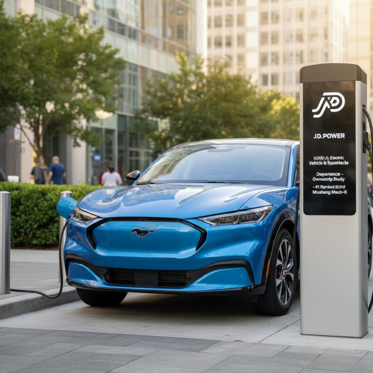 Ford Mustang Mach-E Electrifies Owner Satisfaction, Dominating J.D. Power's 2026 EVX Study