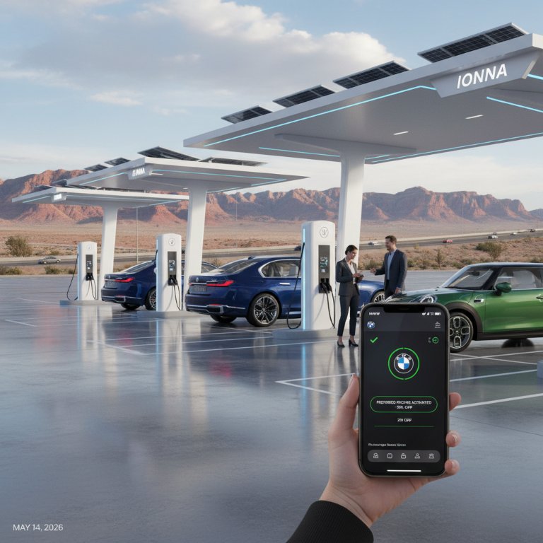 BMW Accelerates EV Adoption with IONNA Preferred Pricing: A Game-Changer for Public Charging Experience