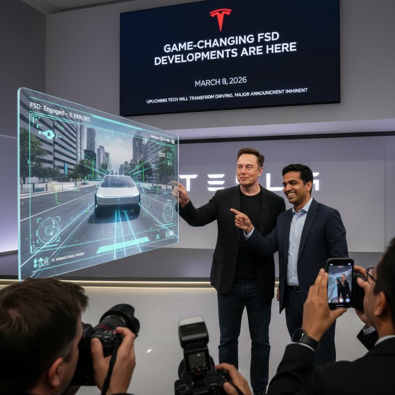 Tesla's FSD on the Cusp: Coordinated Messaging Hints at Imminent 'Game-Changer' Upgrade Amidst Critical Deadline