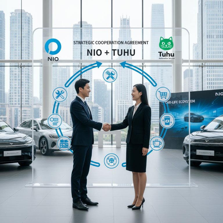 NIO Expands Beyond Premium Borders: Tuhu Partnership Reshapes EV Service Landscape