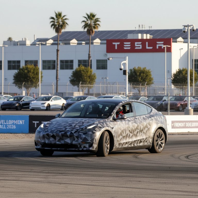 Tesla's 'Long Boi' Emerges: Model Y L Spotted at Fremont, US Launch Imminent