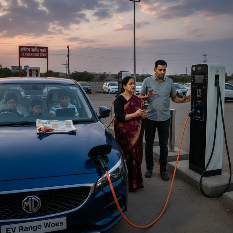 ARAI vs. Reality: An MG Windsor EV Pro Road Trip Unpacks Range Truths and Charging Woes