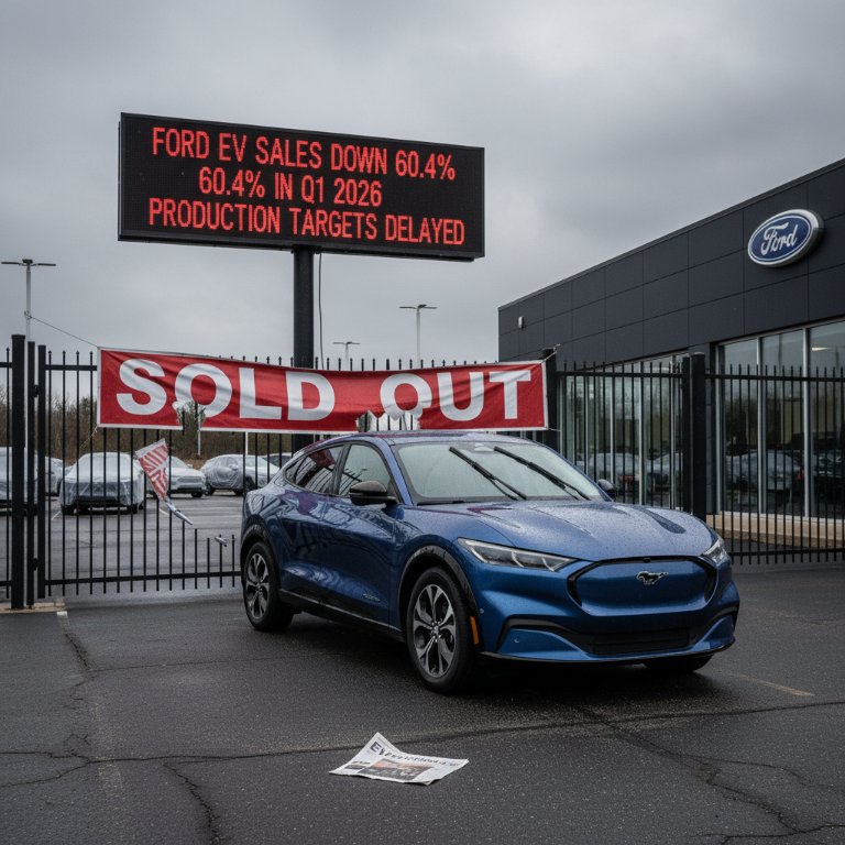 Reality Check: Ford Rethinks EV Strategy Amid Plummeting Mach-E Sales and Industry Headwinds