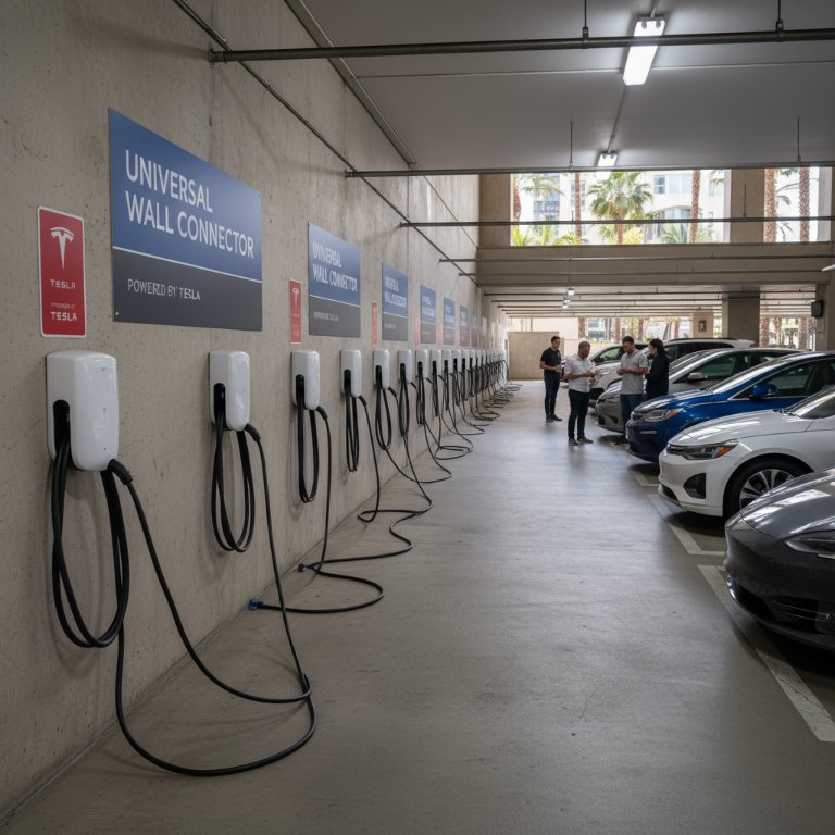 Tesla Unleashes Universal Charging Blitz: New Wall Connectors Signal Broader EV Market Grab