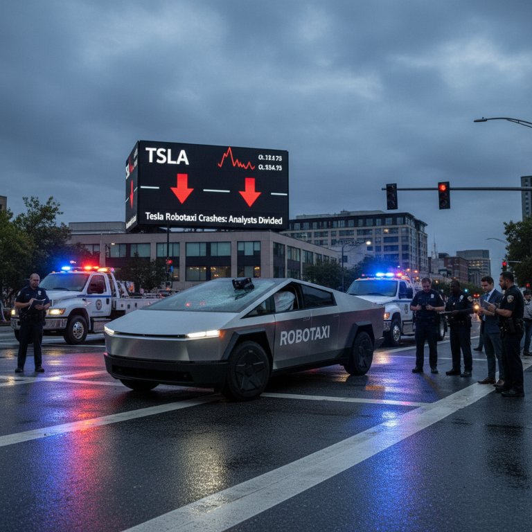 Tesla's Robotaxi Ambitions Confront Mounting Safety Concerns Amidst Rising Collision Count