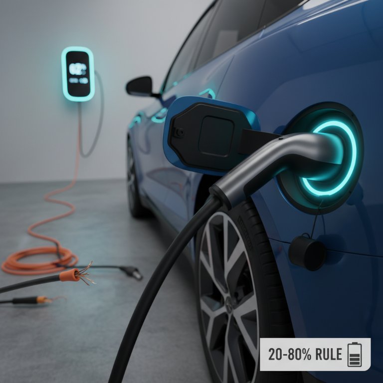 Maximize Your EV's Lifespan: The Critical '20-80 Rule' and Why Cable Safety Isn't Optional