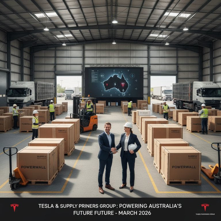 Tesla Supercharges Australian Home Battery Market with Nationwide Powerwall Distribution Blitz