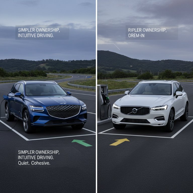 Genesis Electrified GV70 Redefines Luxury EV Experience, Outmaneuvering Volvo's PHEV Strategy