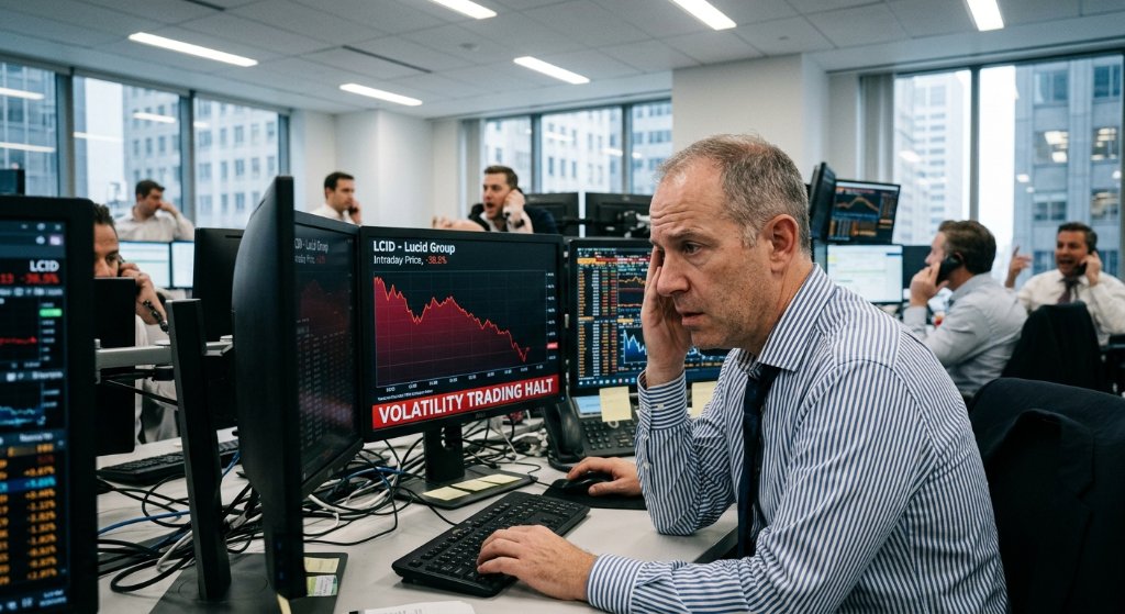 Lucid Stock Crumbles 40% on Denied Bankruptcy Rumors: Inside the Chaos and the Real State of the Saudi-Backed EV Maker