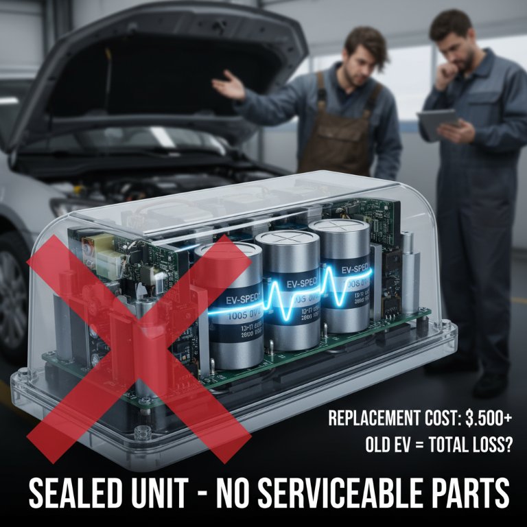 The Silent Threat: How Sealed Power Electronics Drive a Looming 'Totalling Crisis' for EVs