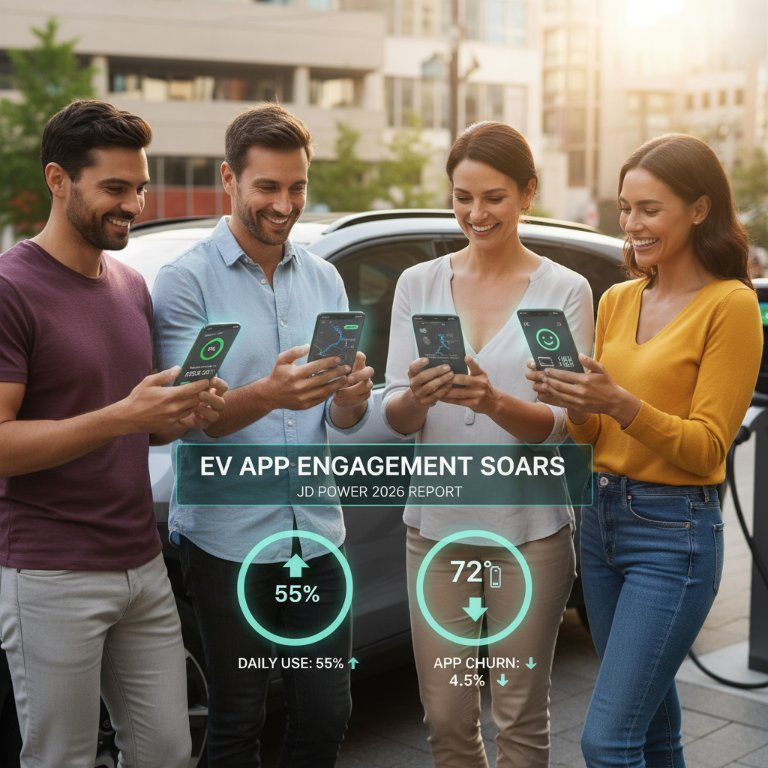 EV Apps Accelerate Past Early Hurdles: JD Power 2026 Report Marks a Turning Point for OEM Engagement