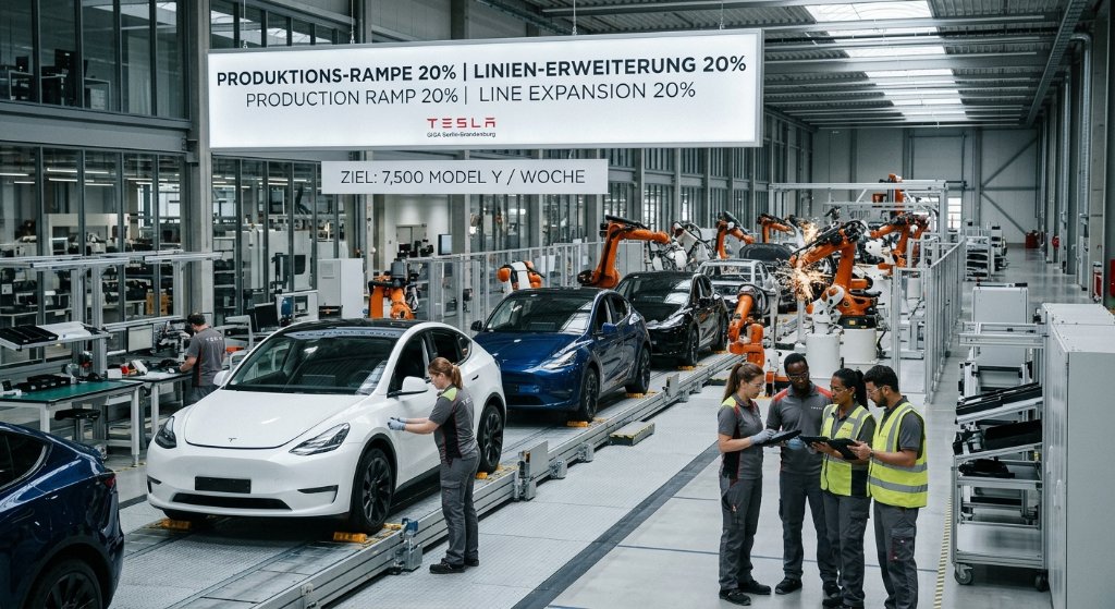 Giga Berlin Unleashed: Tesla’s 7,500-Model Y Weekly Target Fires a Warning Shot at Struggling European Rivals