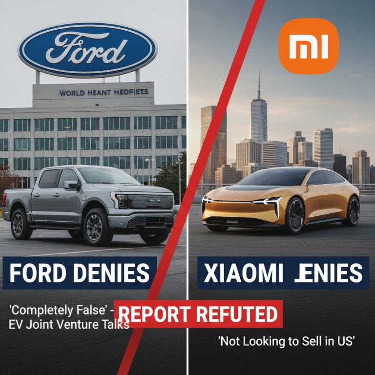 Ford and Xiaomi Flatly Deny US EV Manufacturing Talks: A Strategic Divergence in a Tense Climate