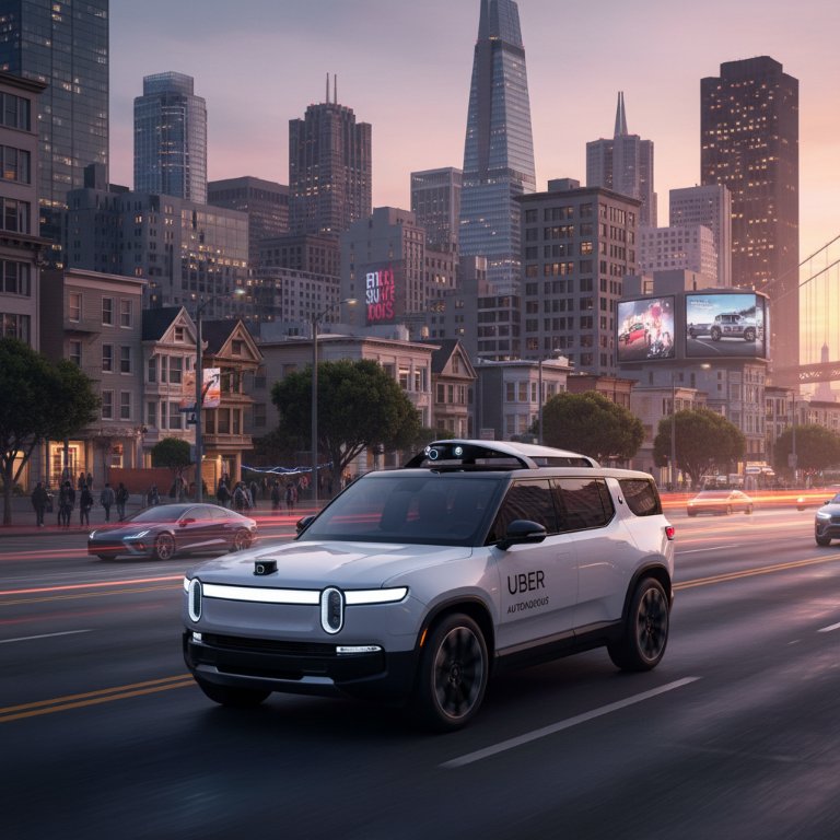 Beyond Expectations: Rivian's Q1 Triumph Forged with $1.25B Uber Robotaxi Vision