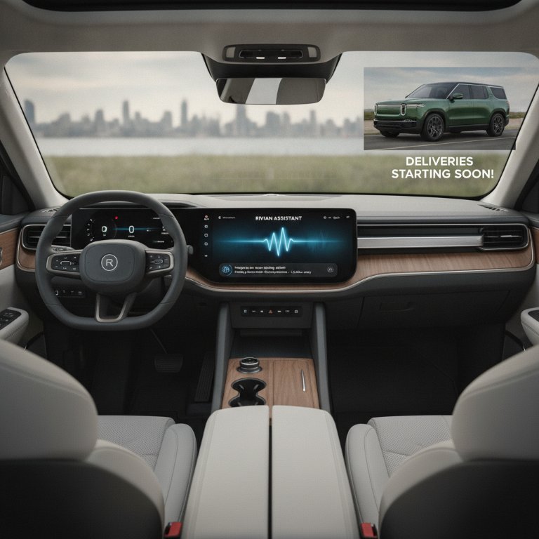 Rivian's AI Gambit: Is CarPlay's Reign Over as Midsize SUV Nears Deliveries?