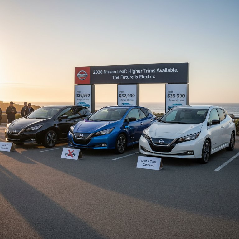 Nissan Abandons Entry-Level Leaf S: A Crushing Blow to Affordable EV Hopes in the US