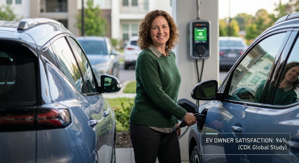 The EV Remorse Myth is Dead: Why 94% of Electric Vehicle Owners Are Never Going Back to Gas