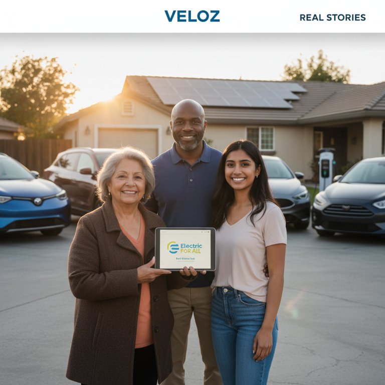Veloz's 'Real Stories' Hub Breaks Through EV Adoption Barriers with Authentic Driver Experiences