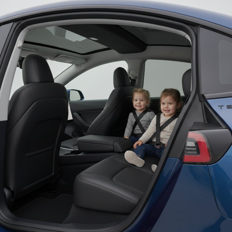 Tesla's Model Y Reclaims 7-Seat Option, Bolsters Premium Appeal with Key Interior Upgrades