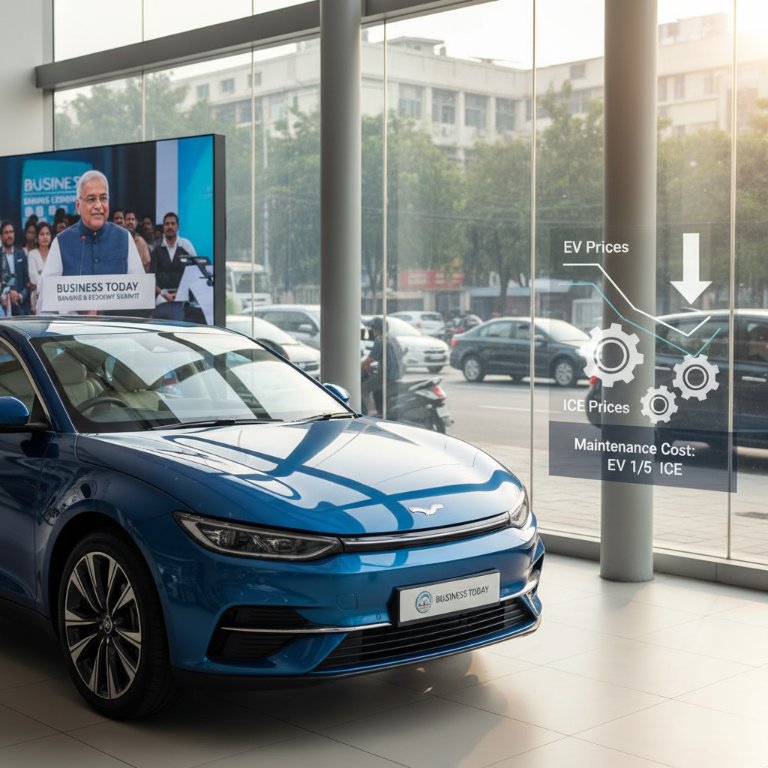 EV Tipping Point: Price Parity with ICE Vehicles Just Six Months Away, Gadkari Declares