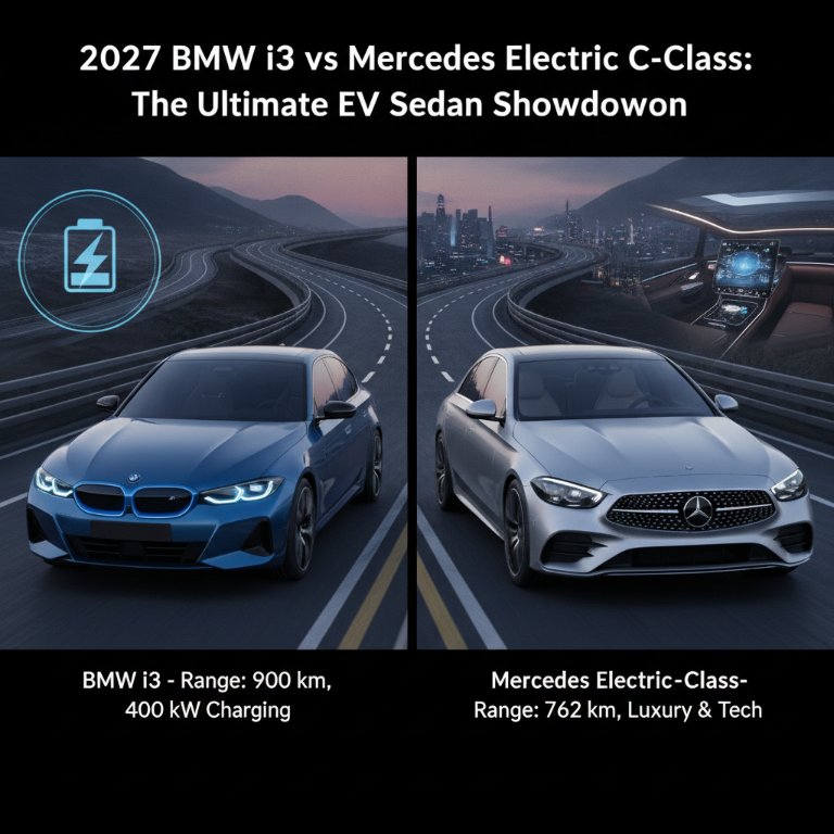 German Giants Unleash New EV Offensive: BMW i3 and Mercedes Electric C-Class Prepare for Tesla Model 3 Showdown