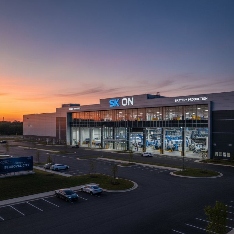 Ford's BlueOval City EV Battery Retreat Hands Full Control to SK On Amid Strategic Re-evaluation