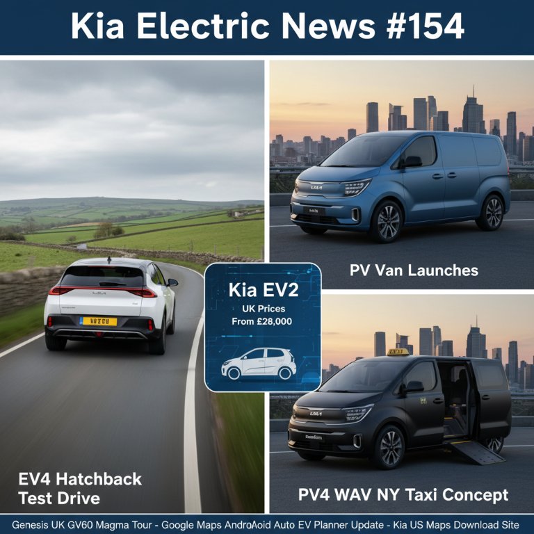 Kia Unleashes Multi-Front EV Offensive: From Accessible Hatchbacks to a Commercial Revolution