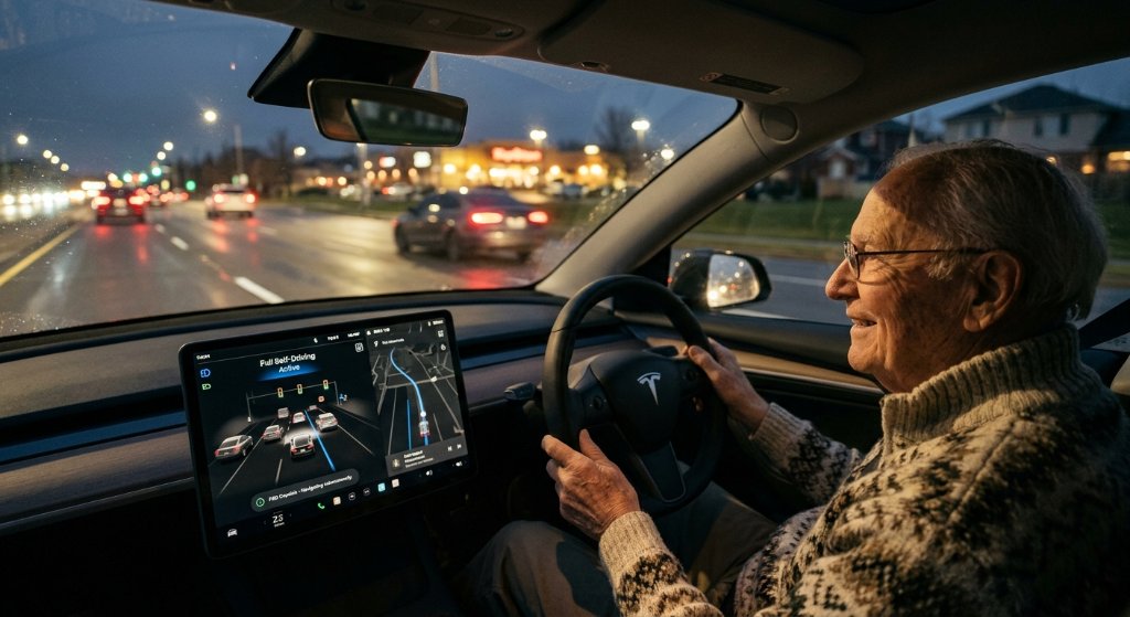 The Ultimate Mobility Aid: How Tesla's FSD is Quietly Restoring Freedom for Aging Drivers