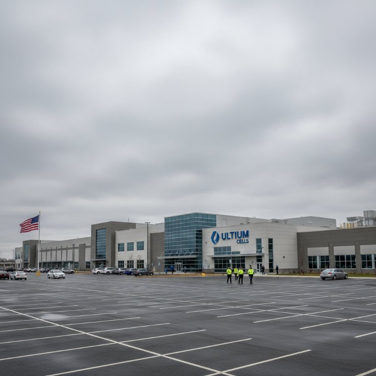 Ultium Cells' Ohio Plant Signals Cautious Restart: A Barometer for Shifting EV Demand