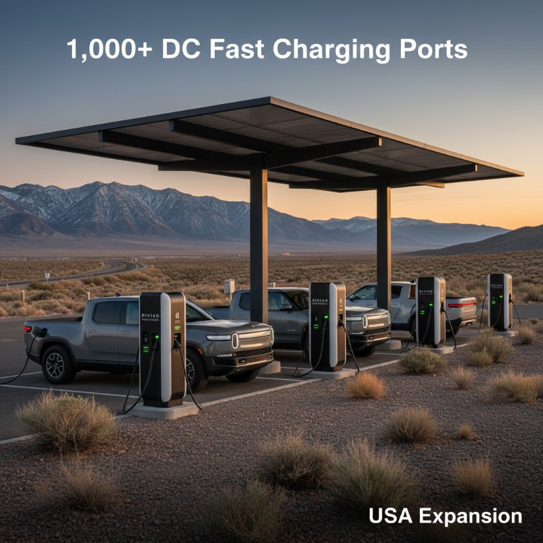 Rivian's Adventure Network Surpasses 1,000 Ports, Solidifying Its Long-Haul Credibility