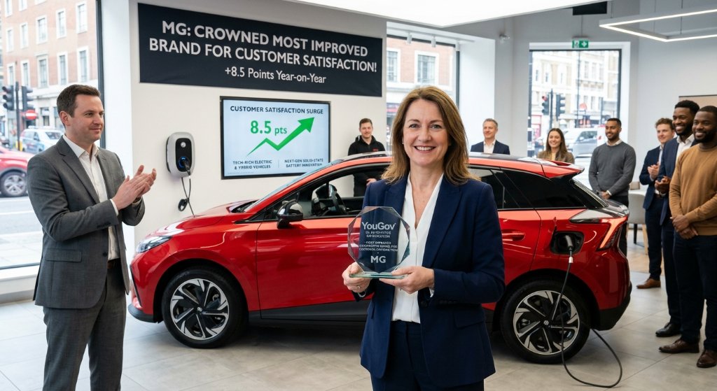How MG Cracked the Customer Code: Underdog Brand Surges to Top Spot in UK Satisfaction Rankings